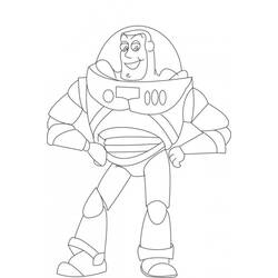 Página para colorir: As Aventuras de Buzz Lightyear (desenhos animados) #46706 - Páginas para Colorir Imprimíveis Gratuitamente