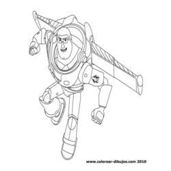 Página para colorir: As Aventuras de Buzz Lightyear (desenhos animados) #46731 - Páginas para Colorir Imprimíveis Gratuitamente