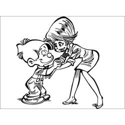 Página para colorir: Billy e amigo (desenhos animados) #25428 - Páginas para Colorir Imprimíveis Gratuitamente