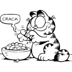 Página para colorir: Garfield (desenhos animados) #26110 - Páginas para Colorir Imprimíveis Gratuitamente