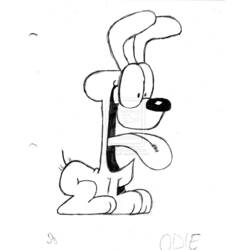 Página para colorir: Garfield (desenhos animados) #26304 - Páginas para Colorir Imprimíveis Gratuitamente