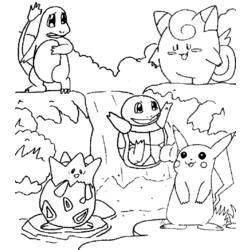 Página para colorir: pokémon (desenhos animados) #24679 - Páginas para Colorir Imprimíveis Gratuitamente