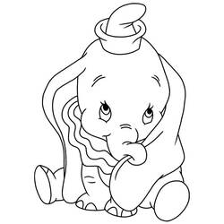 Desenhos para colorir: Dumbo - Páginas para Colorir Imprimíveis Gratuitamente