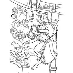 Página para colorir: Rapunzel (Filmes animados) #170051 - Páginas para Colorir Imprimíveis Gratuitamente