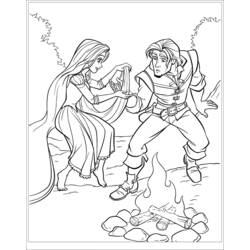 Página para colorir: Rapunzel (Filmes animados) #170056 - Páginas para Colorir Imprimíveis Gratuitamente