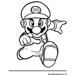 Desenhos para colorir: Super Mario Bros. - Páginas para Colorir Imprimíveis Gratuitamente