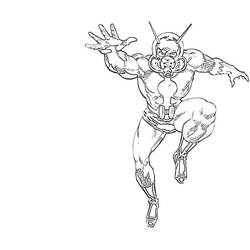 Página para colorir: Homem Formiga (Super heroi) #77681 - Páginas para Colorir Imprimíveis Gratuitamente