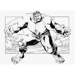 Página para colorir: Hulk (Super heroi) #79025 - Páginas para Colorir Imprimíveis Gratuitamente