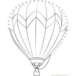 Página para colorir: balão de ar quente (Transporte) #134687 - Páginas para Colorir Imprimíveis Gratuitamente