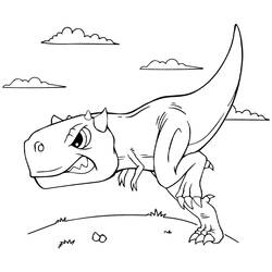 Desenho Carnotauro (Animais Pré-históricos) #221226 para imprimir e colorir