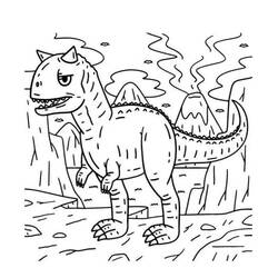 Desenho Carnotauro (Animais Pré-históricos) #221233 para imprimir e colorir