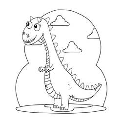 Desenho Carnotauro (Animais Pré-históricos) #221235 para imprimir e colorir