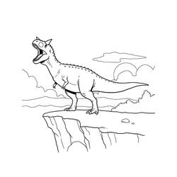 Desenho Carnotauro (Animais Pré-históricos) #221239 para imprimir e colorir