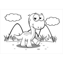 Desenho Dinossauro (Animais Pré-históricos) #171756 para imprimir e colorir