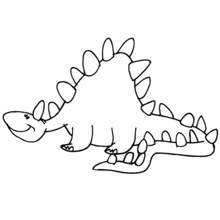 Desenho Dinossauro (Animais Pré-históricos) #5596 para imprimir e colorir
