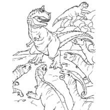 Desenho Dinossauro (Animais Pré-históricos) #5645 para imprimir e colorir