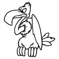Desenho Abutre (Animais) #205329 para imprimir e colorir