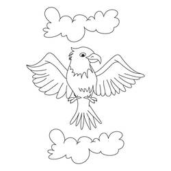 Página para colorir: Águia (animais) #306 - Páginas para Colorir Imprimíveis Gratuitamente