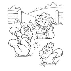 Página para colorir: Animais de fazenda (animais) #21450 - Páginas para Colorir Imprimíveis Gratuitamente