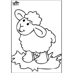 Página para colorir: Animais de fazenda (animais) #21626 - Páginas para Colorir Imprimíveis Gratuitamente