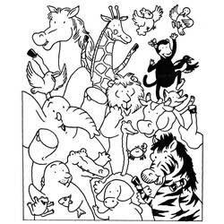 Página para colorir: Animais de fazenda (animais) #21631 - Páginas para Colorir Imprimíveis Gratuitamente
