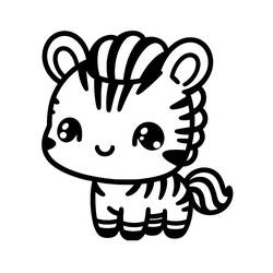 Desenho Animais Kawaii (Animais) #209249 para imprimir e colorir