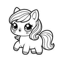 Desenho Animais Kawaii (Animais) #209261 para imprimir e colorir
