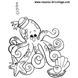 Página para colorir: animais marinhos (animais) #21983 - Páginas para Colorir Imprimíveis Gratuitamente