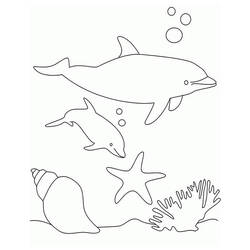 Página para colorir: animais marinhos (animais) #22018 - Páginas para Colorir Imprimíveis Gratuitamente