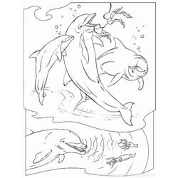 Página para colorir: animais marinhos (animais) #22063 - Páginas para Colorir Imprimíveis Gratuitamente