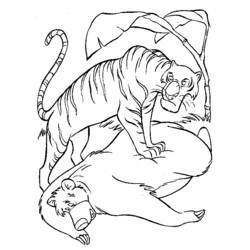 Página para colorir: Animais selvagens/da selva (animais) #21165 - Páginas para Colorir Imprimíveis Gratuitamente