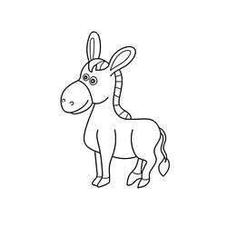 Página para colorir: Burro (Animais) #197859 - Páginas para Colorir Imprimíveis Gratuitamente