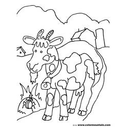 Página para colorir: Cabra (animais) #2481 - Páginas para Colorir Imprimíveis Gratuitamente