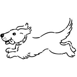 Página para colorir: Cachorro (animais) #3157 - Páginas para Colorir Imprimíveis Gratuitamente