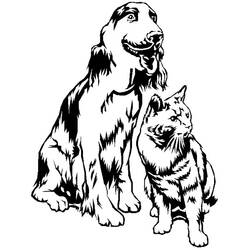 Página para colorir: Cachorro (animais) #3165 - Páginas para Colorir Imprimíveis Gratuitamente