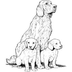 Página para colorir: Cachorro (animais) #3167 - Páginas para Colorir Imprimíveis Gratuitamente