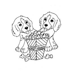 Página para colorir: Cachorro (animais) #3207 - Páginas para Colorir Imprimíveis Gratuitamente