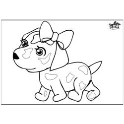 Página para colorir: Cachorro (animais) #3217 - Páginas para Colorir Imprimíveis Gratuitamente