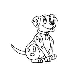Página para colorir: Cachorro (animais) #33 - Páginas para Colorir Imprimíveis Gratuitamente