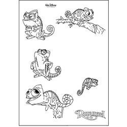 Página para colorir: Camaleão (animais) #1429 - Páginas para Colorir Imprimíveis Gratuitamente