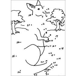 Página para colorir: Canguru (animais) #9105 - Páginas para Colorir Imprimíveis Gratuitamente