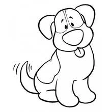 Página para colorir: Cão (Animais) #17 - Páginas para Colorir Imprimíveis Gratuitamente