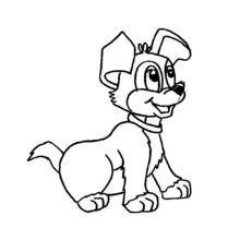 Página para colorir: Cão (Animais) #3090 - Páginas para Colorir Imprimíveis Gratuitamente