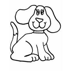 Página para colorir: Cão (Animais) #8 - Páginas para Colorir Imprimíveis Gratuitamente