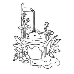 Página para colorir: Capivara (Animais) #207580 - Páginas para Colorir Imprimíveis Gratuitamente