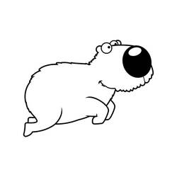 Página para colorir: Capivara (Animais) #207594 - Páginas para Colorir Imprimíveis Gratuitamente