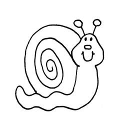 Página para colorir: Caracol (Animais) #6508 - Páginas para Colorir Imprimíveis Gratuitamente