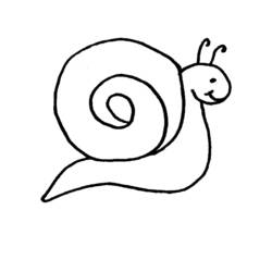 Página para colorir: Caracol (Animais) #6538 - Páginas para Colorir Imprimíveis Gratuitamente