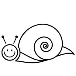Página para colorir: Caracol (Animais) #6540 - Páginas para Colorir Imprimíveis Gratuitamente