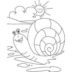 Página para colorir: Caracol (Animais) #6584 - Páginas para Colorir Imprimíveis Gratuitamente